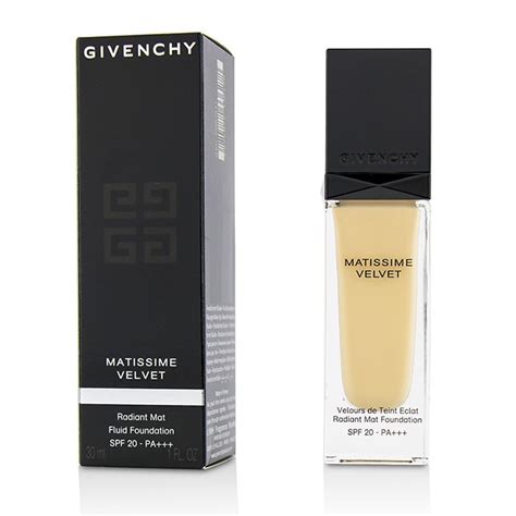 givenchy mattissime velvet radiant mattifying foundation n00|Givenchy N00 Mat Ivory Matissime Velvet Radiant Mattifying Fluid .